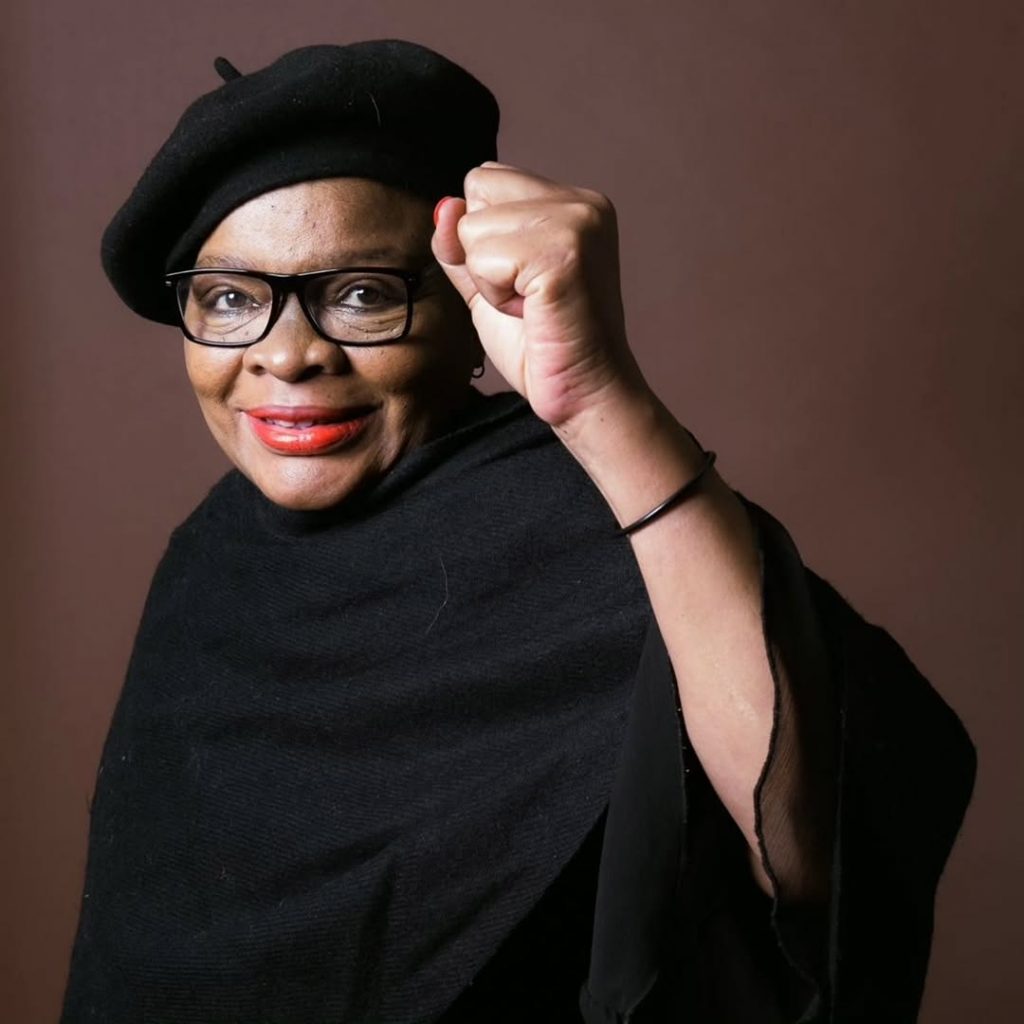 The picture of the late influential Journalist and Veteran Freedom Fighter Promise Sibongile Imelda Khumalo. Picture: Instagram@MasechabaMposwa