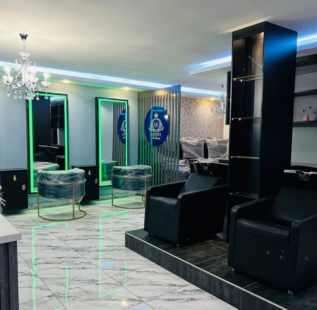 Another glimpse inside Lady Du’s stylish Wawalabeauty salon. Picture: Instagram@LadyDu