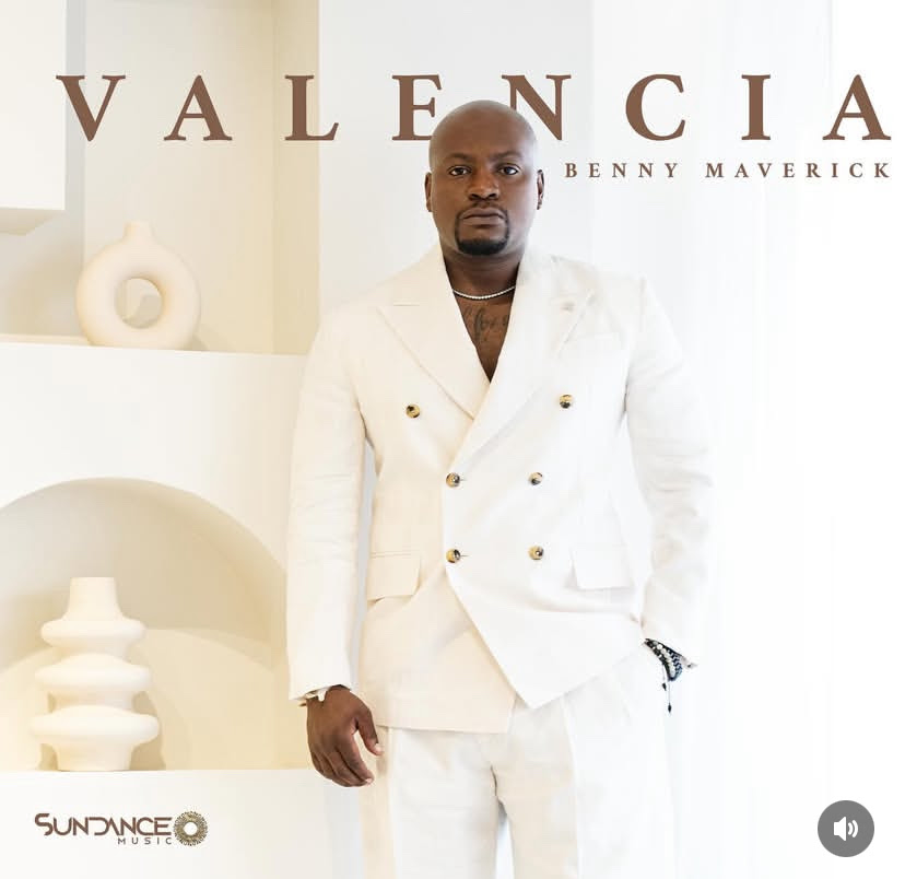 A first look at the bold cover art for Benny Maverick’s new album 'VALENCIA' — a visual that sets the tone for the deeply personal journey inside. Picture: Supplied
