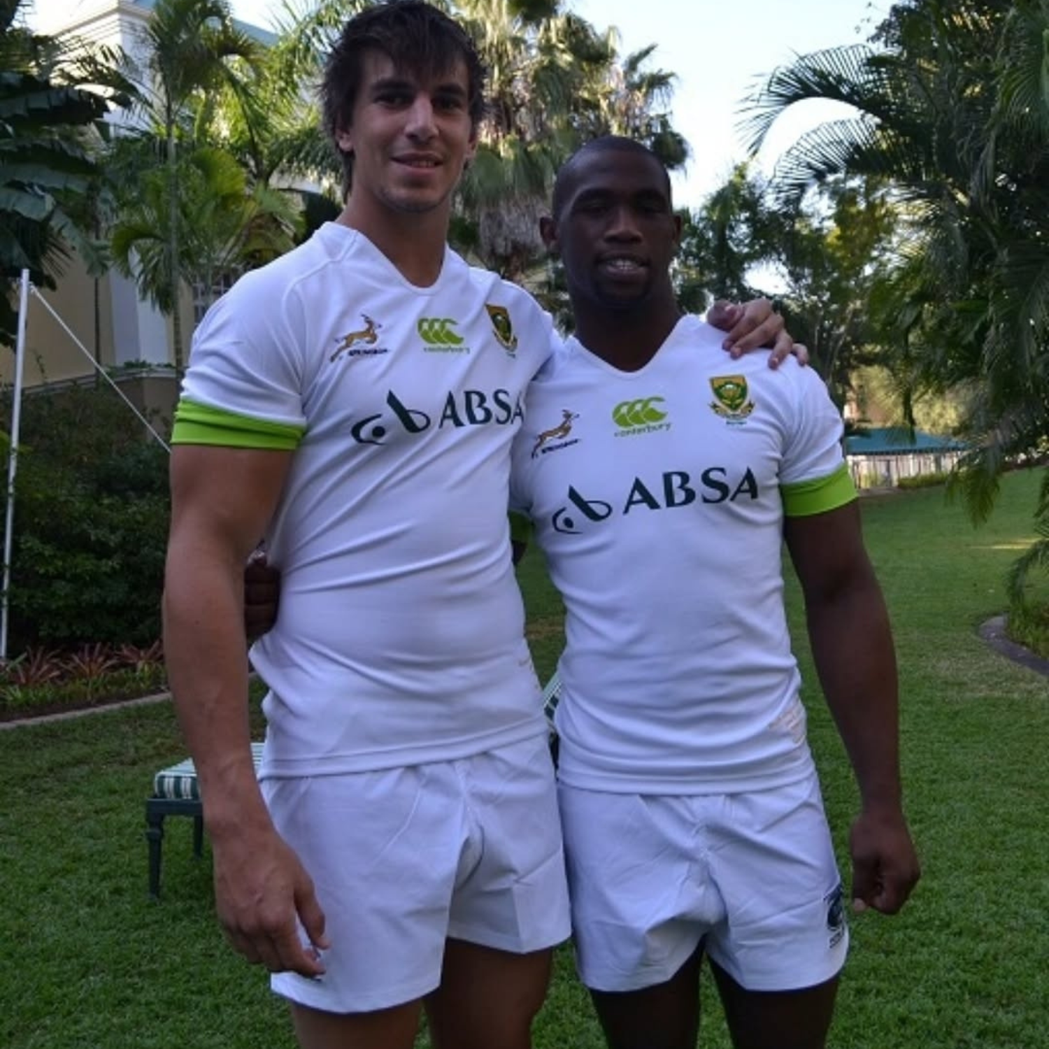 Eben Etzebeth and Siya Kolisi