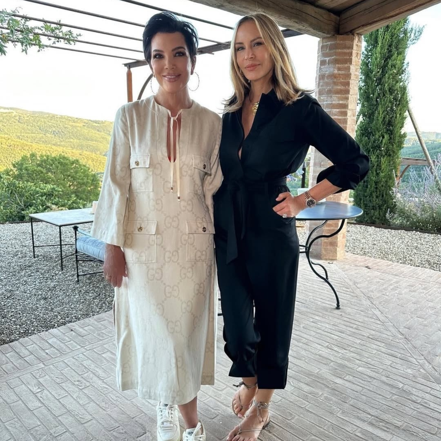 Kris Jenner and her friend Dee Ocleppo Hilfiger