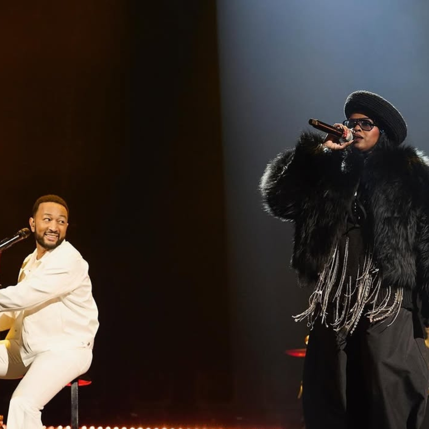 Lauryn Hill and John Legend