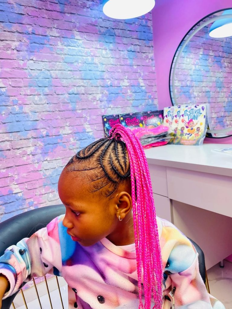 A beautiful style your child can call their own! Picture: Instagram@LadyDuSa