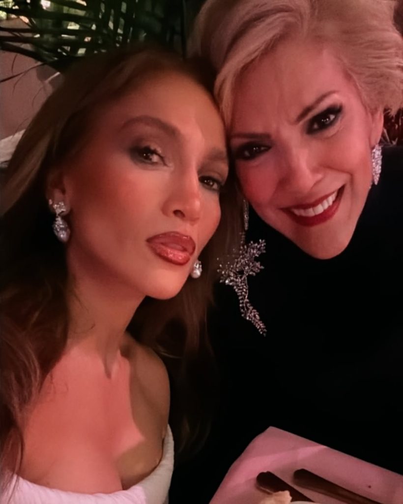 Jennifer Lopez and her mother Guadalupe Rodríguez. Picture: Instagram@JenniferLopez 