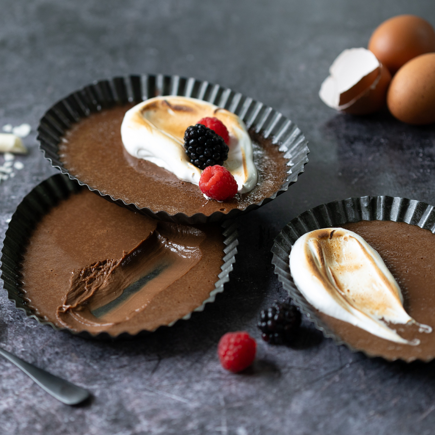 5 Ingredient Chocolate Pots