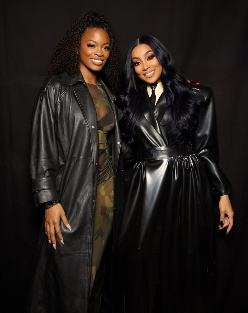 Monica and Singer Ari Lennox. Picture: Instagram@Monica