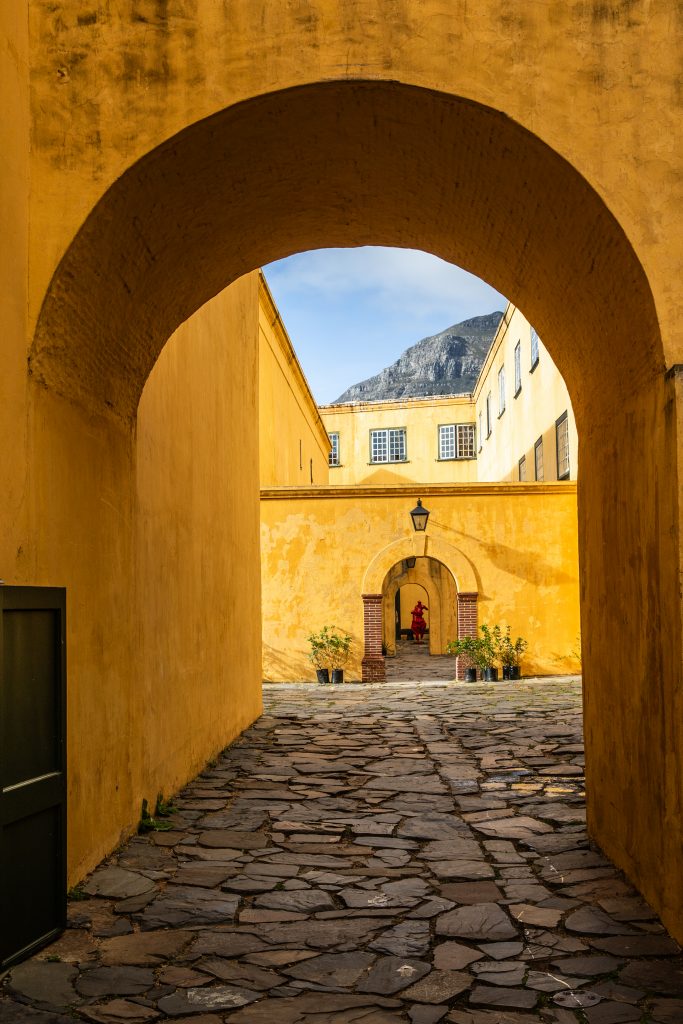 An inside view of the Castle of Good Hope. Picture: Supplied