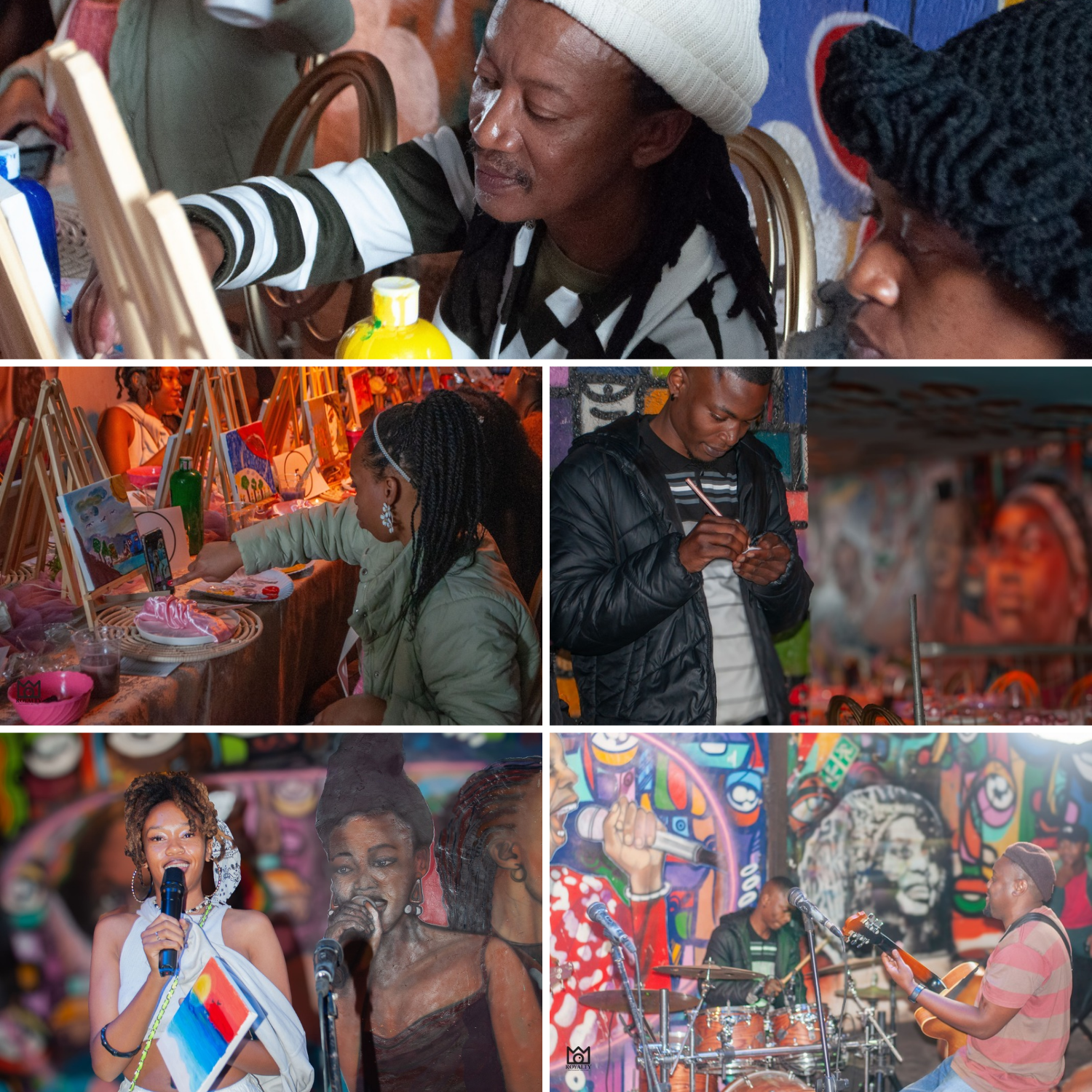 Different Art activities taking place at Soweto Gallery