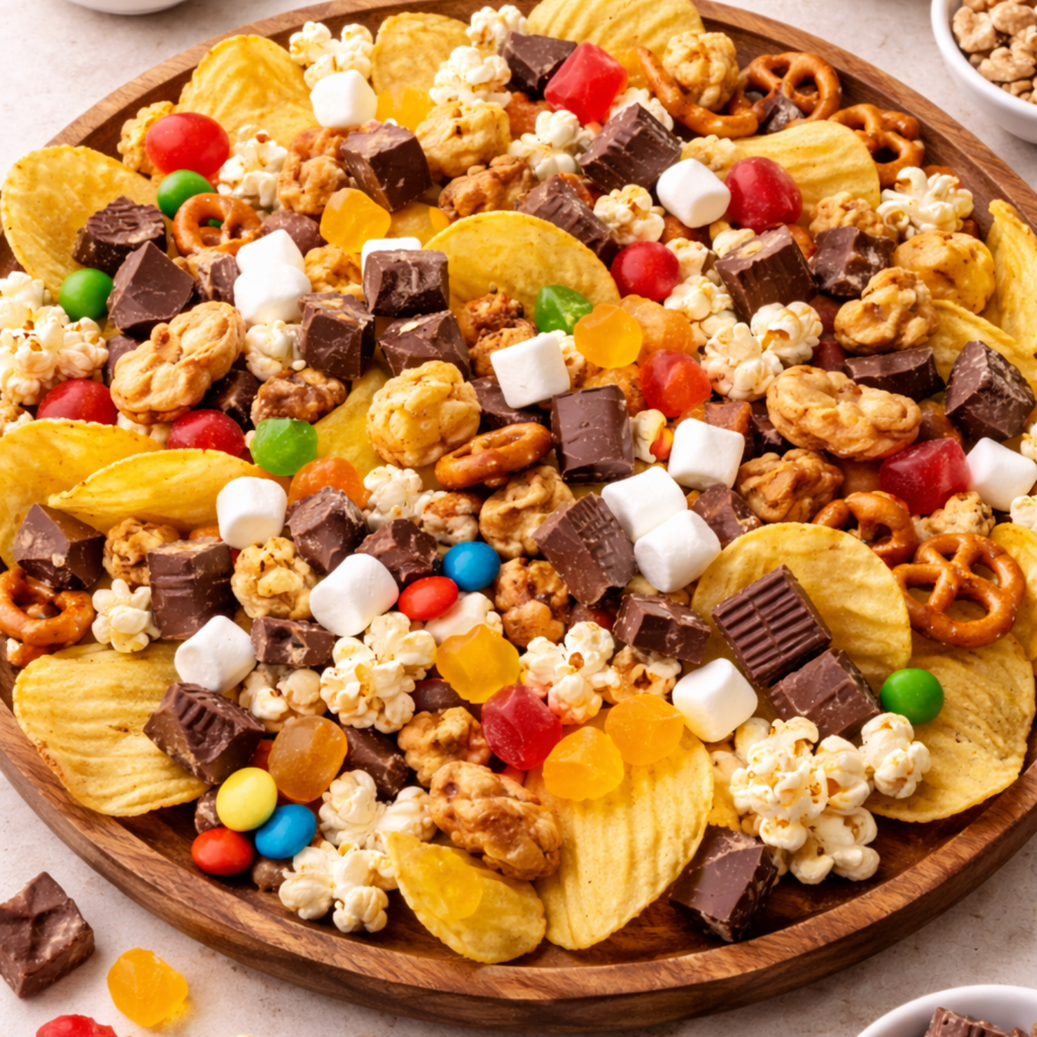 Friday Crunch & Sweet Snack Board