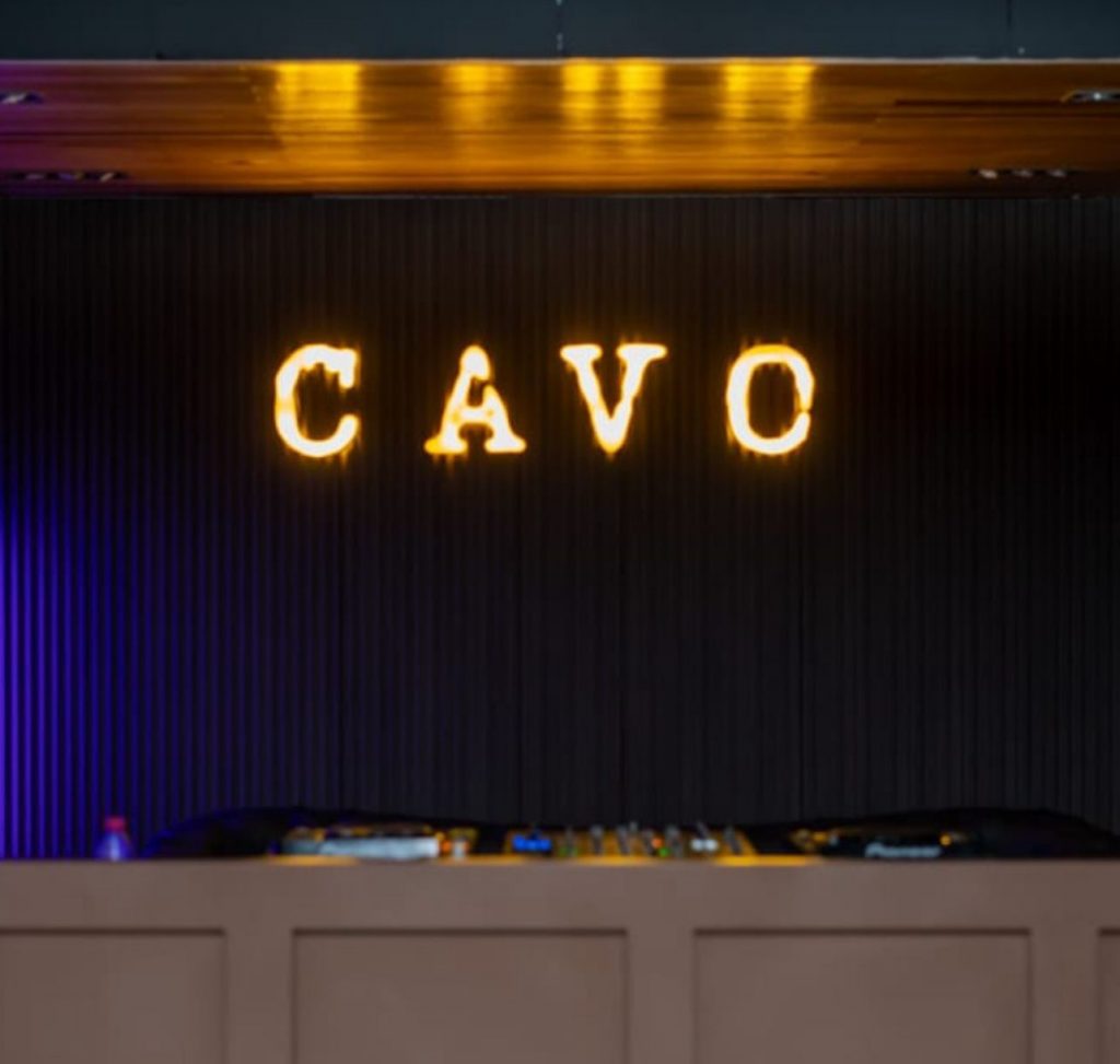 The DJ Booth at the Cavo Lounge. Picture: Supplied