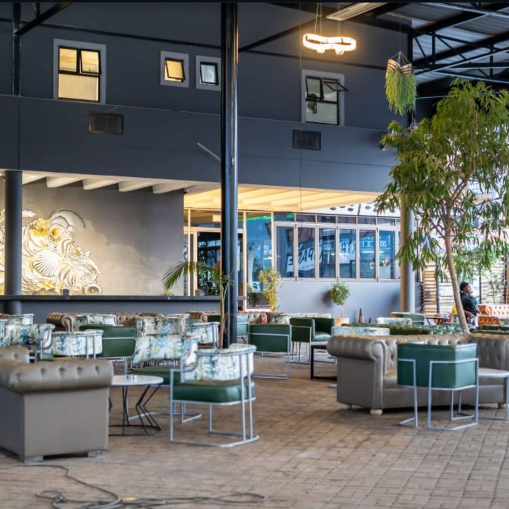 The outside smoking area at the Cavo Lounge. Picture: Supplied