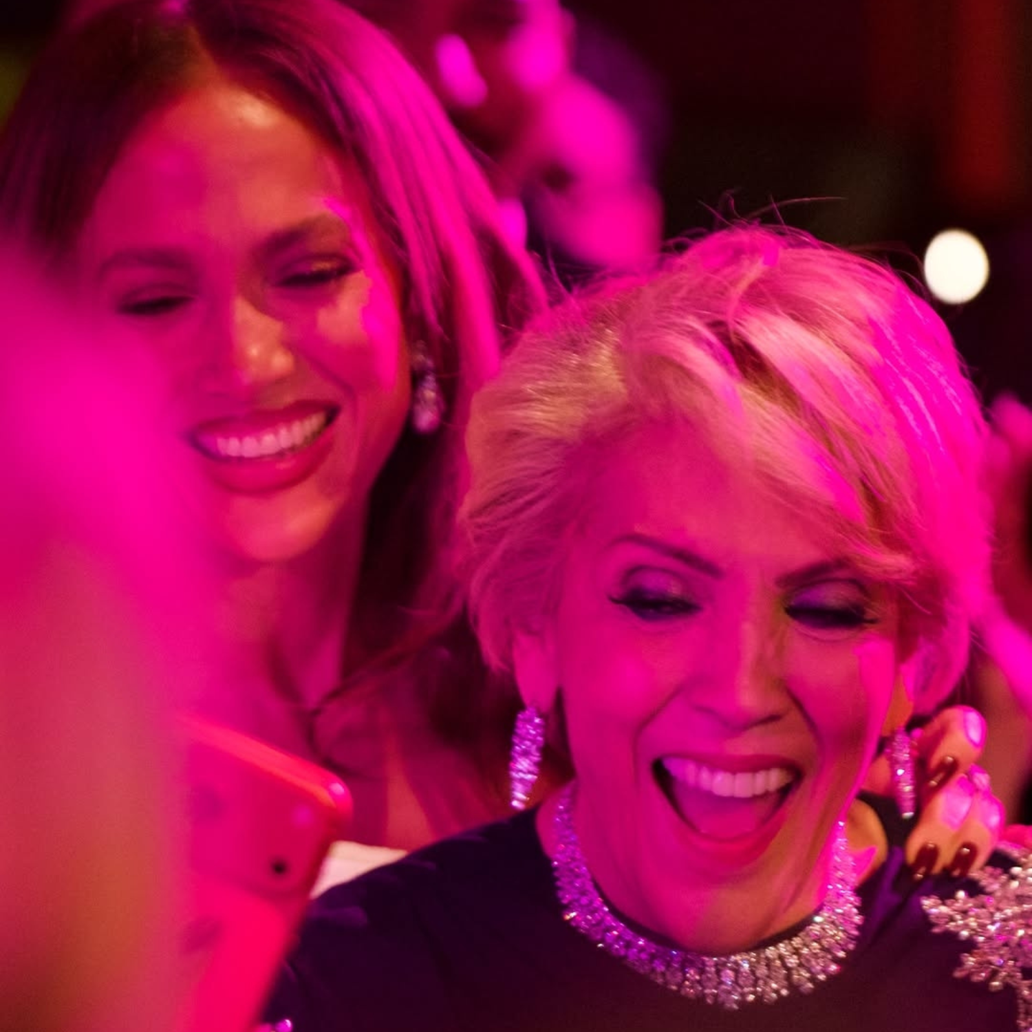 Jennifer Lopez and her mother Guadalupe Rodriguez