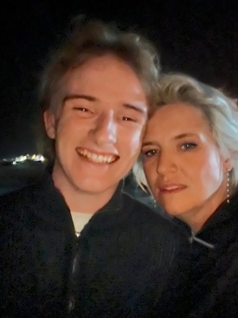 Mother and son, united in love and pride. Picture: Instagram@KarenZoid