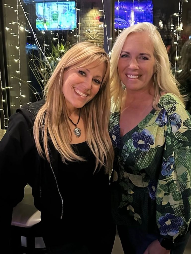 A cherished memory: Lilian Garcia and her late best friend Debbie O’Dell sharing a happy moment. Picture: Instagram@LilianGarcia