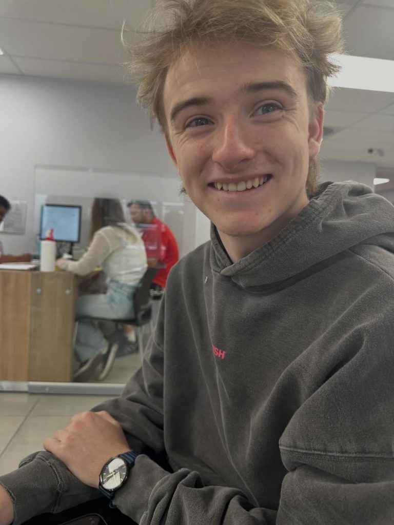 The star of the hour: Karen Zoid’s son, Ben Francis. Picture: Instagram@KarenZoid