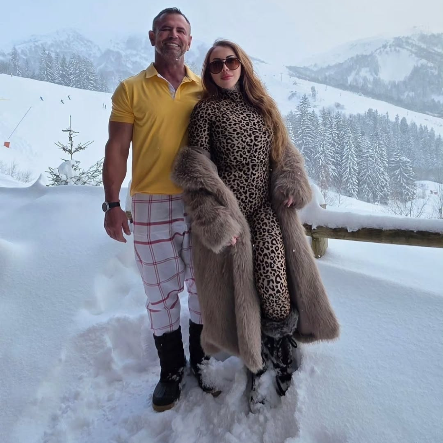 Reality TV Star Jojo Robinson and her husband Calven.