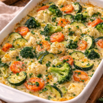 Creamy Coconut Veggie Bake