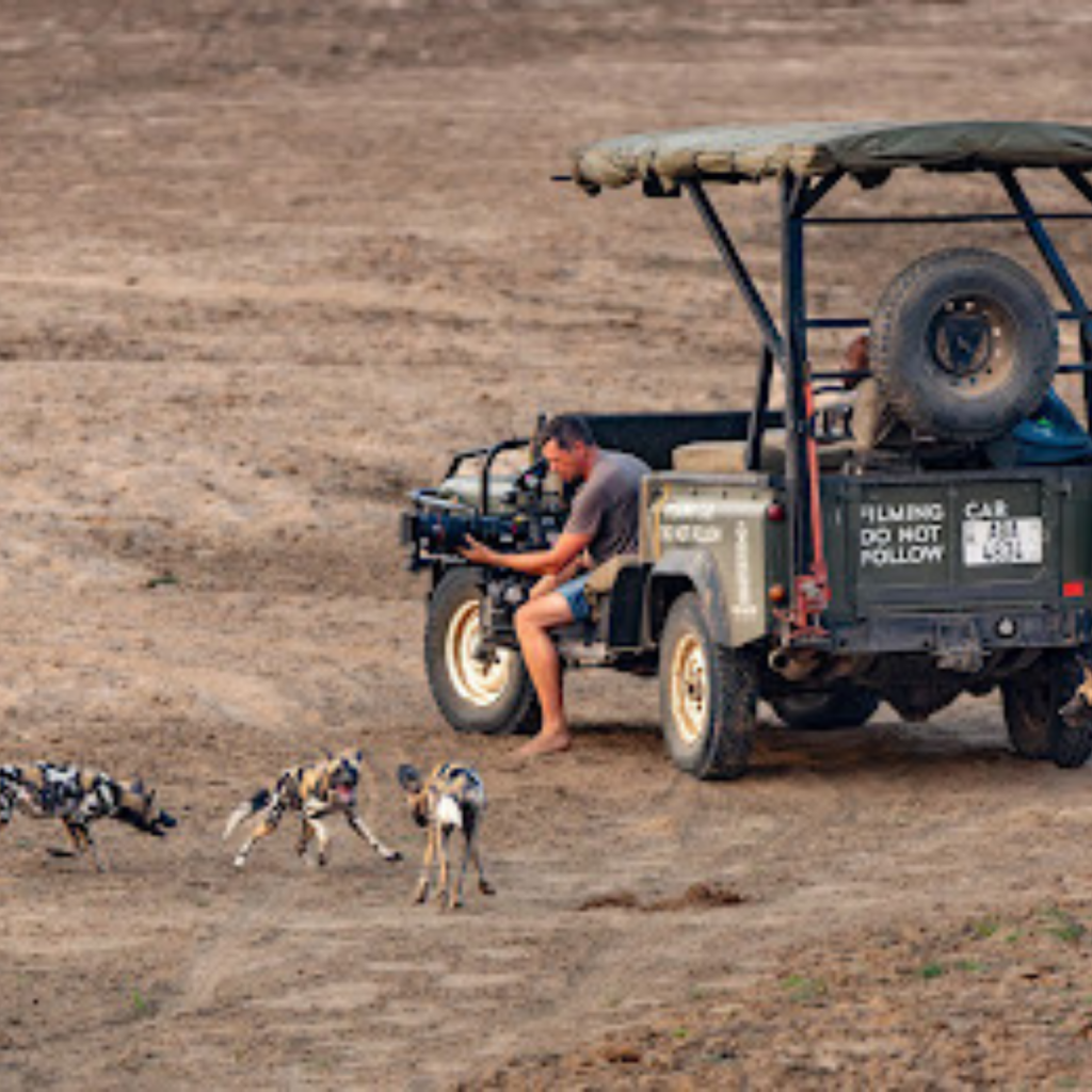 The film crew during the production of 'Kingdom'. Picture: Supplied