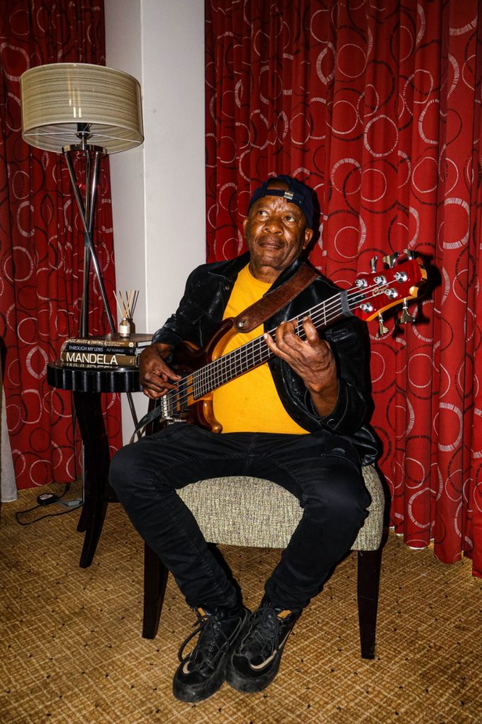 At their height in the 1980s, Brenda and the Big Dudes had six main members in the group. Bab’ David Mabaso is now the last surviving member of the band. Picture: Supplied