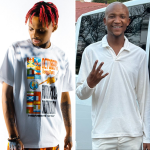 DJ Arabic Piano (left), and his former manager Stanly Thulani Mthombeni (right).