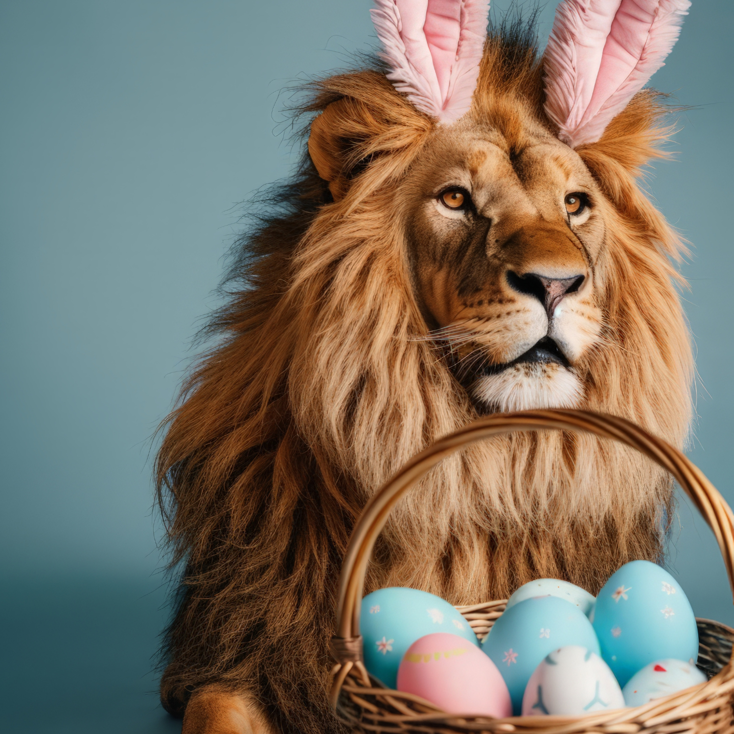 Lion Easter Bunny