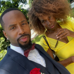 Rapper Safaree and his late mother Shirley Samuels