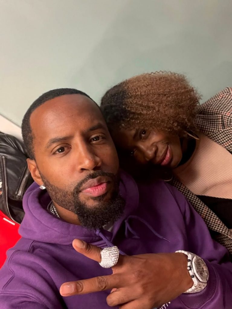 Safaree with his late mother, Shirley Samuels. Picture: Instagram@Safaree