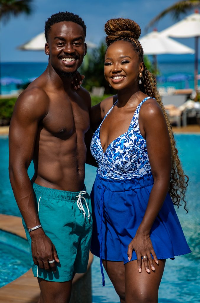 The pair soaked up all the sweetness Thailand had to offer. Picture: Supplied