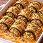 Creamy Baked Veggie Roll-Ups