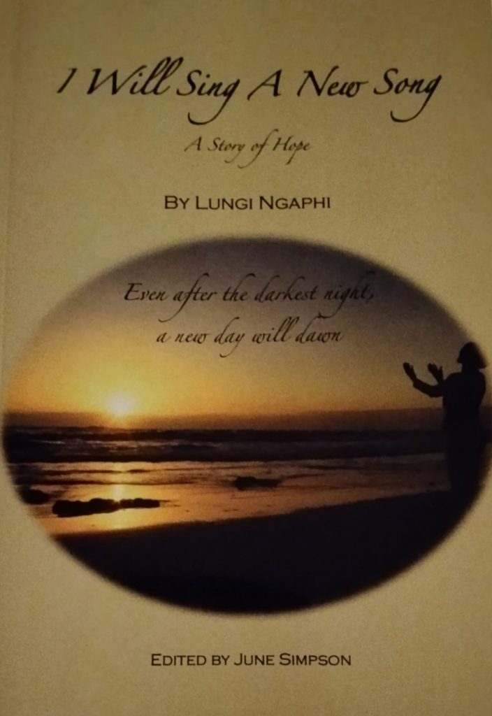 The cover of Lungi’s book 'I Will Sing A New Song'. Picture: Supplied