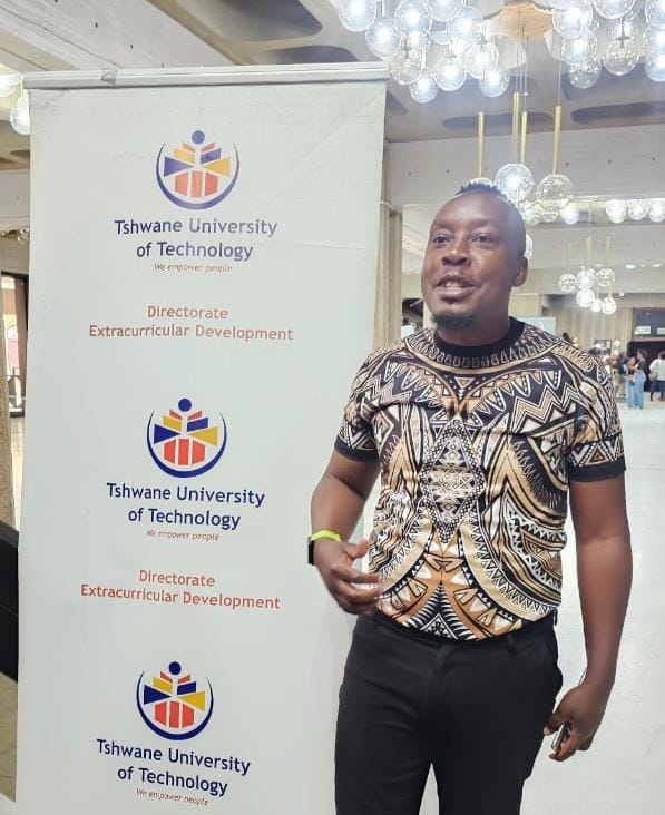 For his impactful contributions to the country, Mpho was honored by Tshwane University of Technology and appointed as their adjudicator. Picture: Supplied