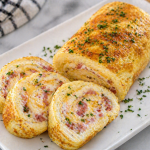 Savoury Cloud Omelette Roll