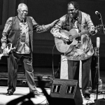 The late Bra Hugh Masekela and Vusi Mahlasela