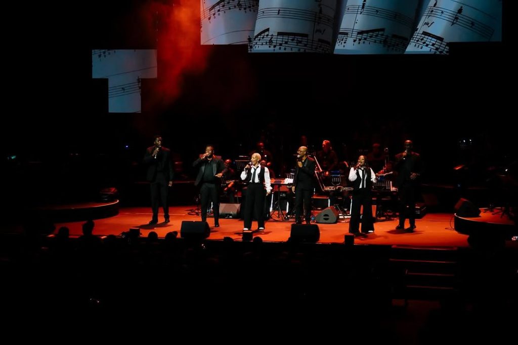 The music team bringing the vocals to life during the concert. Picture: Joburg Theatre