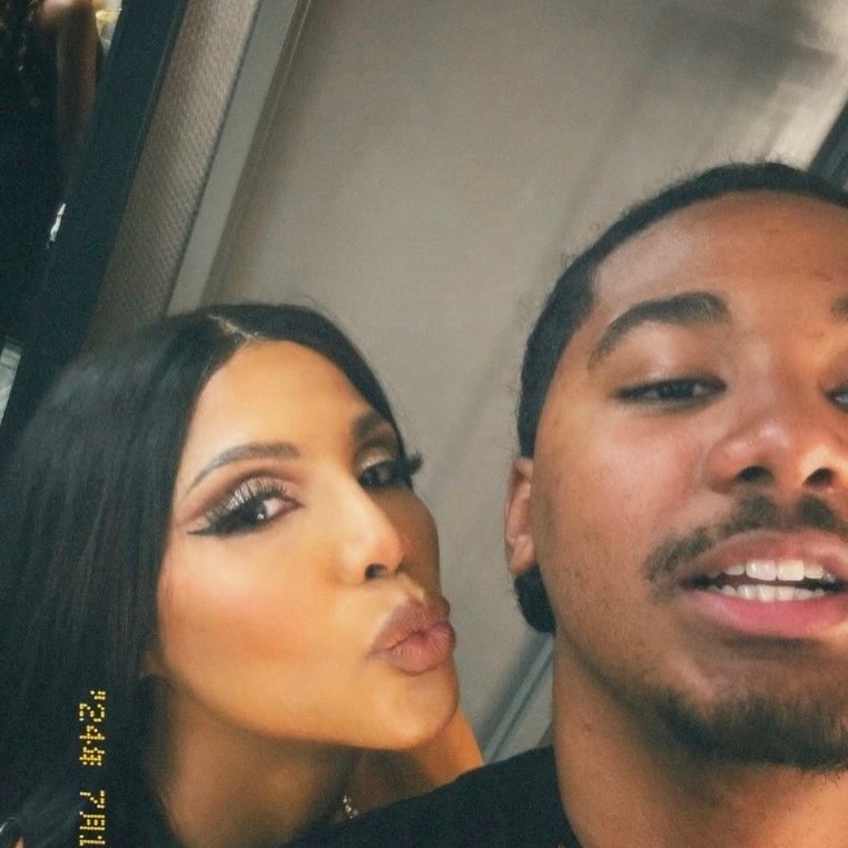 One of the sweet moments the duo shares together. Picture: Instagram@ToniBraxton