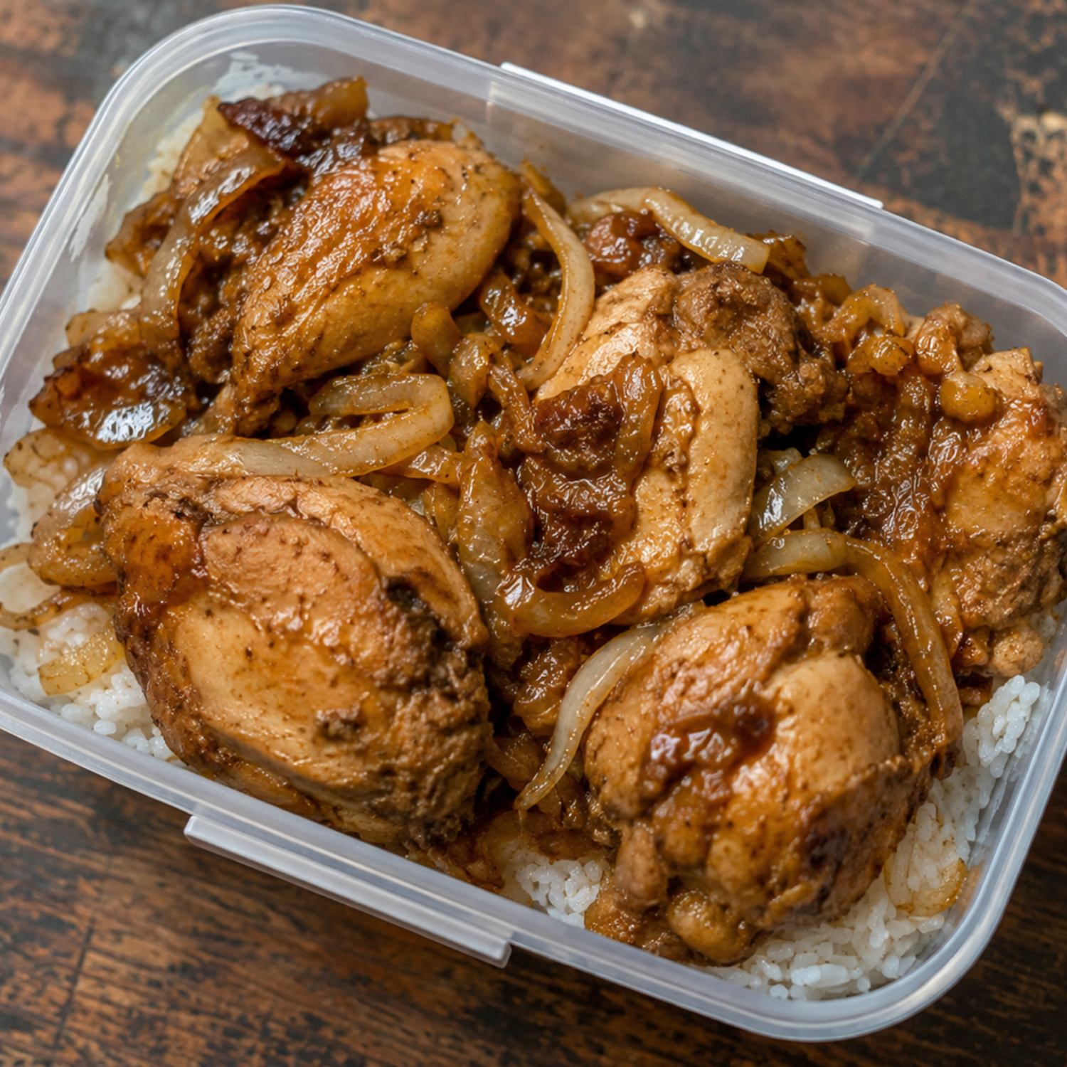6AM Shift Chicken & Onion Grab Box