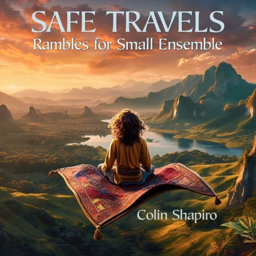 The official cover art for Colin Shapiro’s "Safe Travels". Picture: Supplied