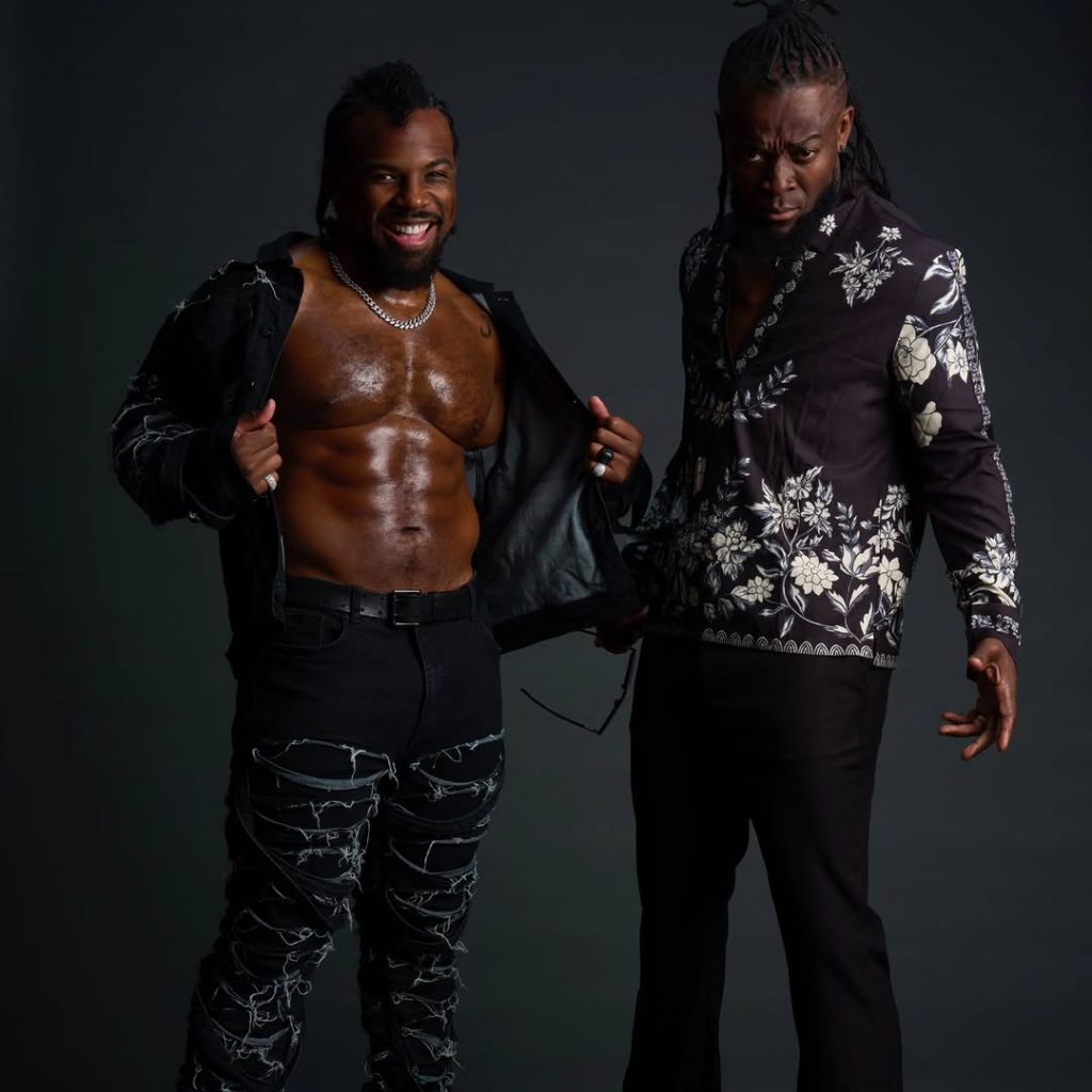 A photo of Austin Creed and Kofi Kingston as the last two members of "The New Day" after Big E’s departure.Picture: Instagram@AustinCreed 