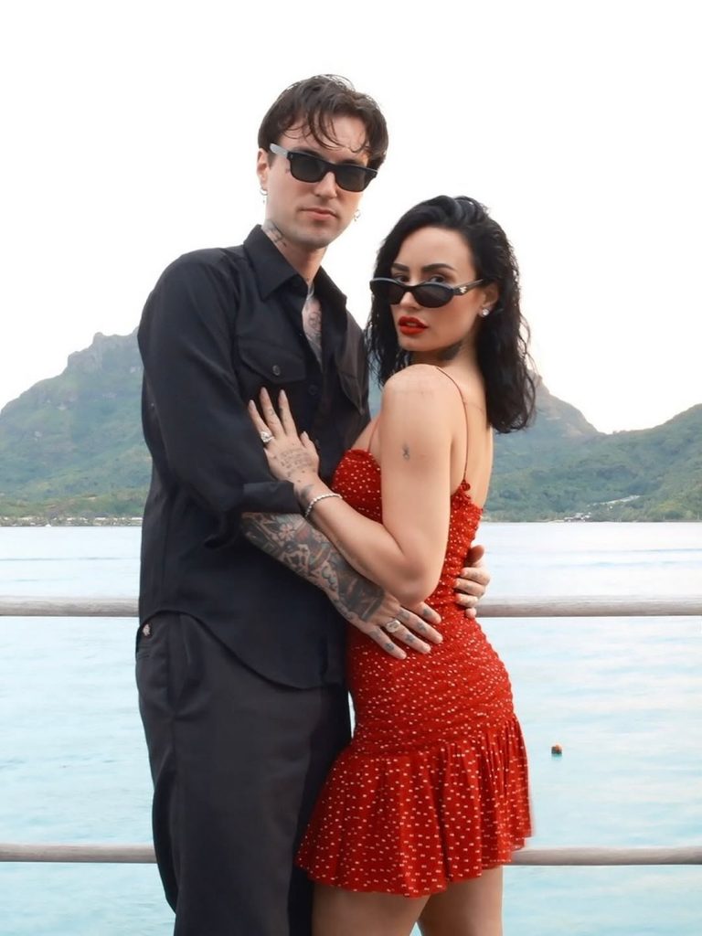 Demi and Jutes on one of their special outings together. Picture: Instagram@DDLovato