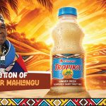 Tropika Ginger Beer flavour, featuring the iconic artistry of Dr Esther Mahlangu