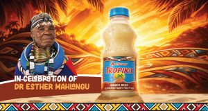 Sip the Art: Tropika Unveils Daring Ginger Beer Flavour Collab with Dr Esther Mahlangu