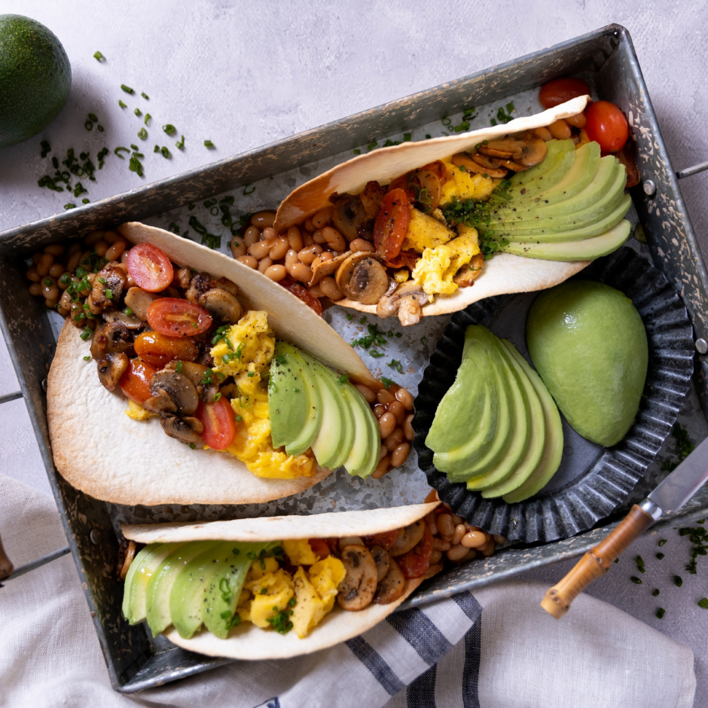 Vegetarian Breakfast Taco