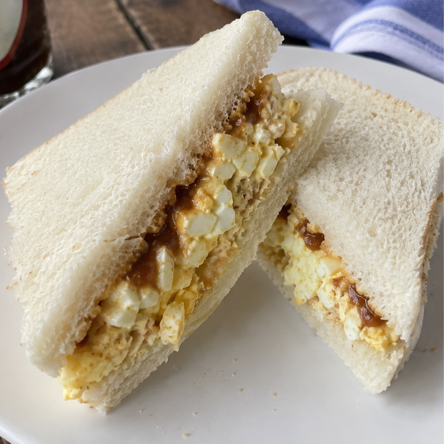 Egg Chutney Sandwich