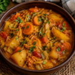Ginger & Garlic Vegetable Stew