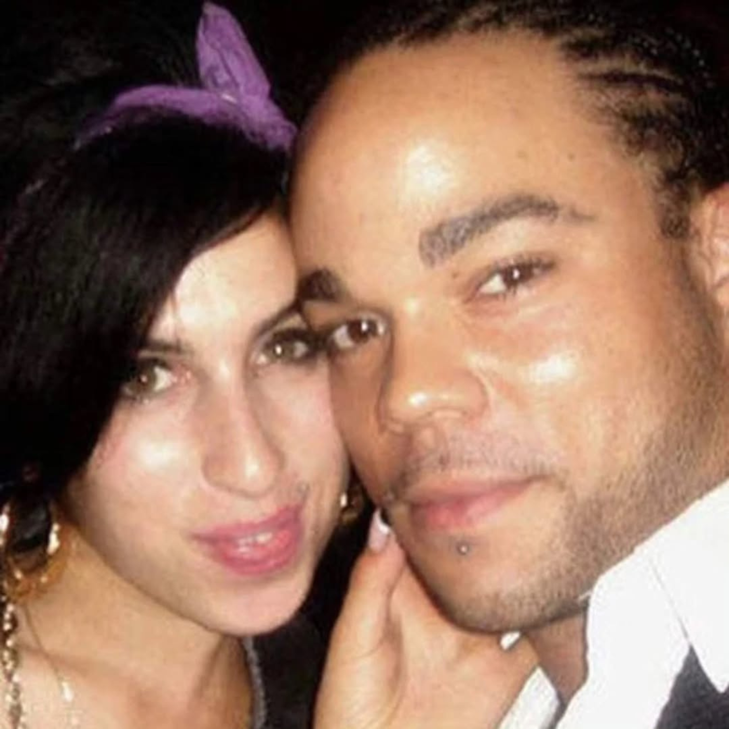 Nate James and the late singer Amy Winehouse