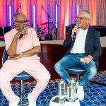 The late R&B music legend Peabo Bryson and Dave Koz