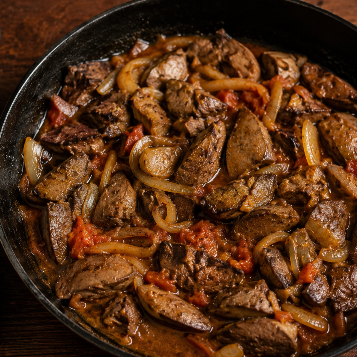 Thursday Night Chicken Livers