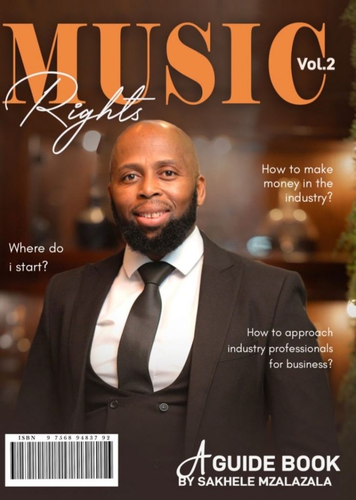 Sakhele’s second guidebook, "Music Rights Volume Two", published on 2 August 2025. Picture: Supplied