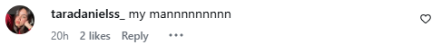 A comment from a social media user. Picture: Instagram@Ne-Yo