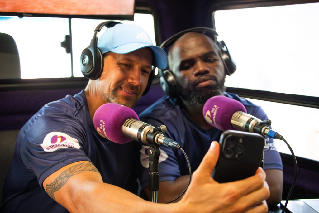 Jonathan Boynton-Lee and Siv Ngesi. Picture: Supplied